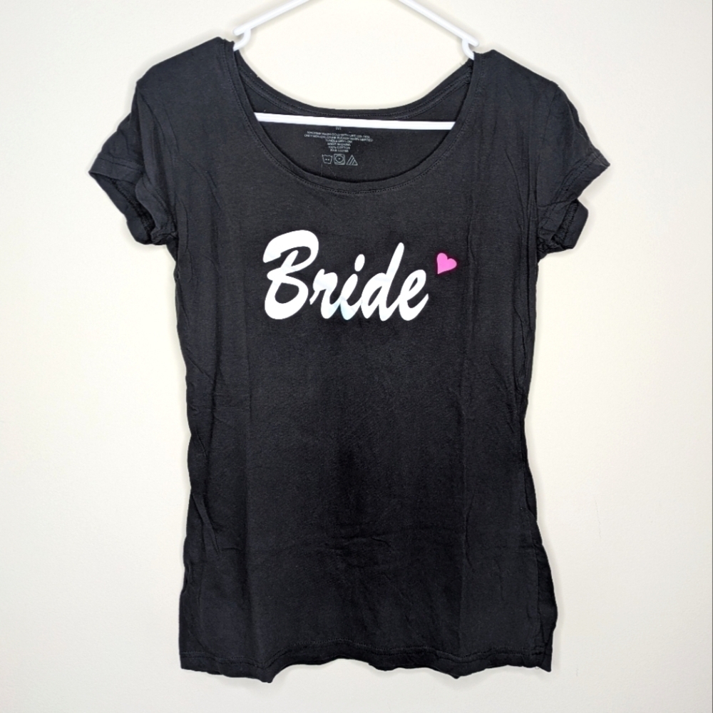 Bride Bachelorette Wedding Day Shirt M